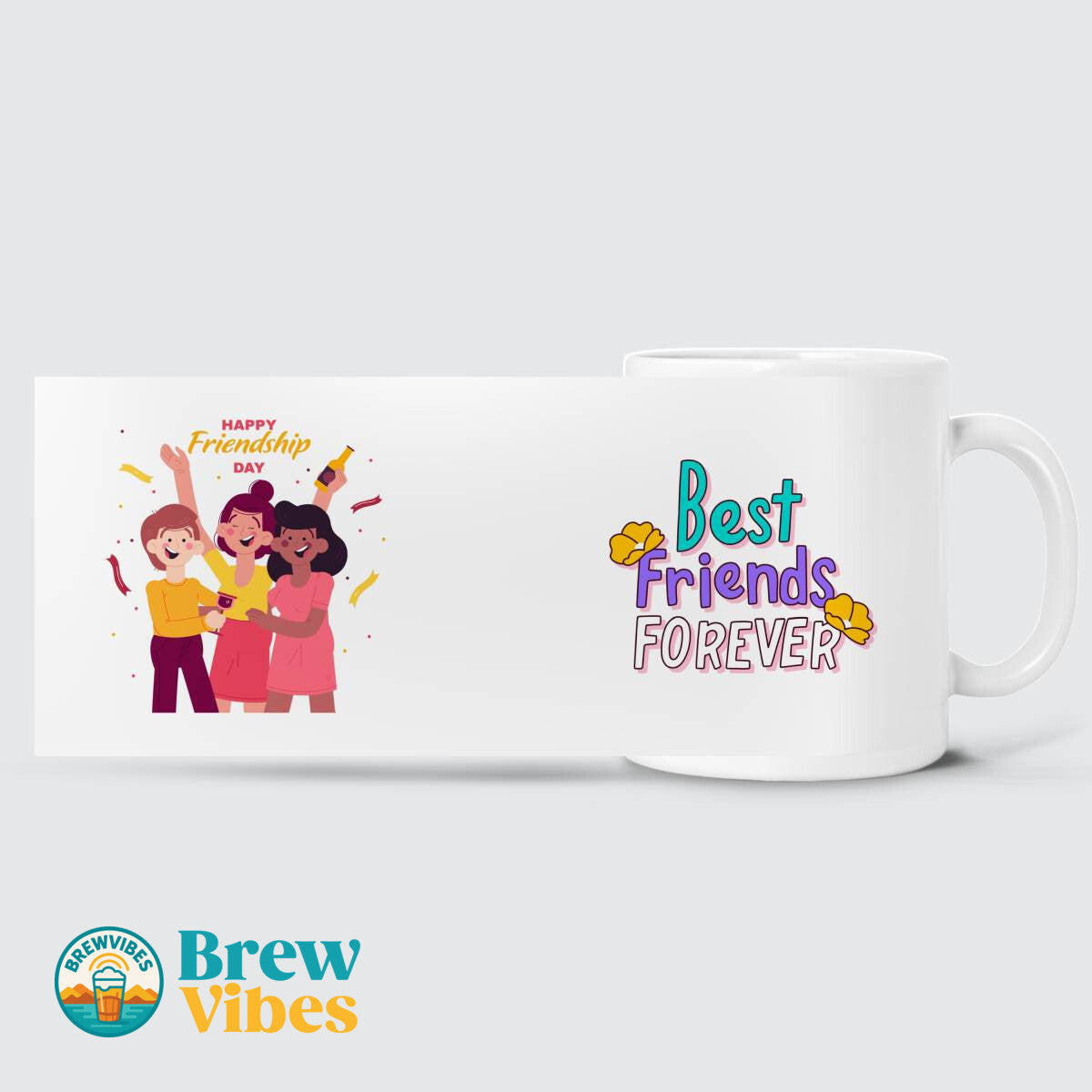 Happy Friendship Day - Best Friends Forever Mug