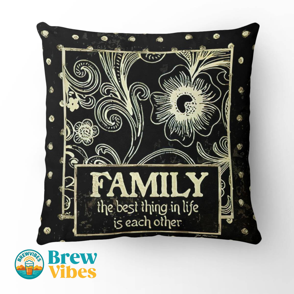 Family Quote Pillow