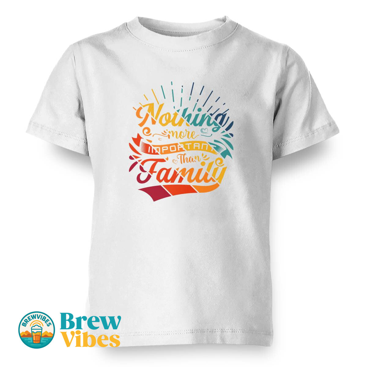 Nothing More Important Than Family T-shirt