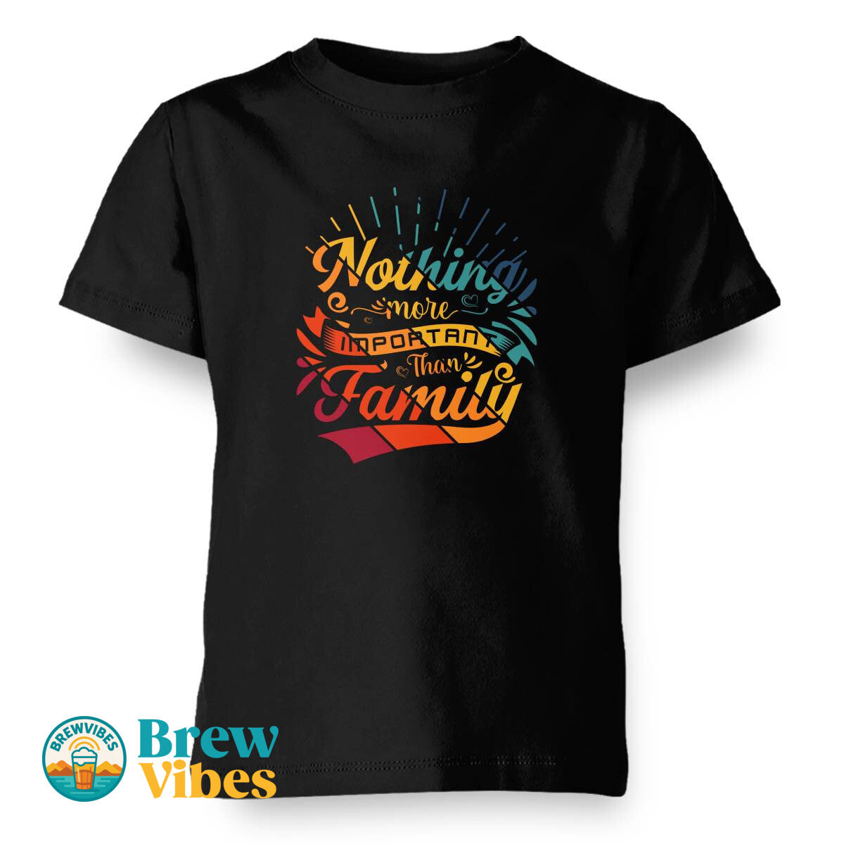 Nothing More Important Than Family T-shirt
