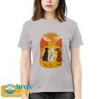 Personalize For 3 Dogs T-shirt