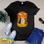 Personalize For 3 Dogs T-shirt