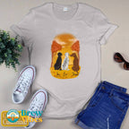 Personalize For 3 Dogs T-shirt