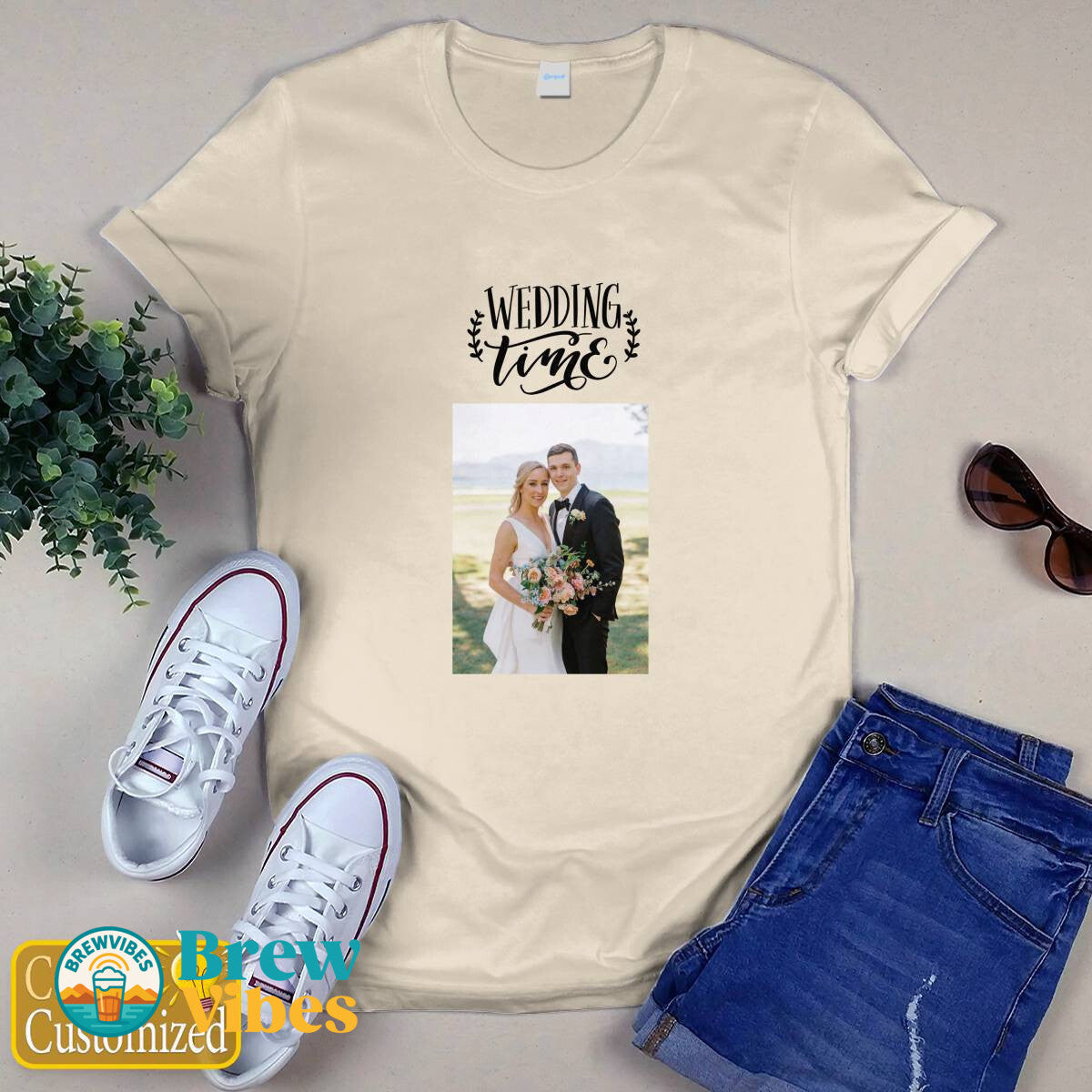 Personalize - Wedding Time T-shirt