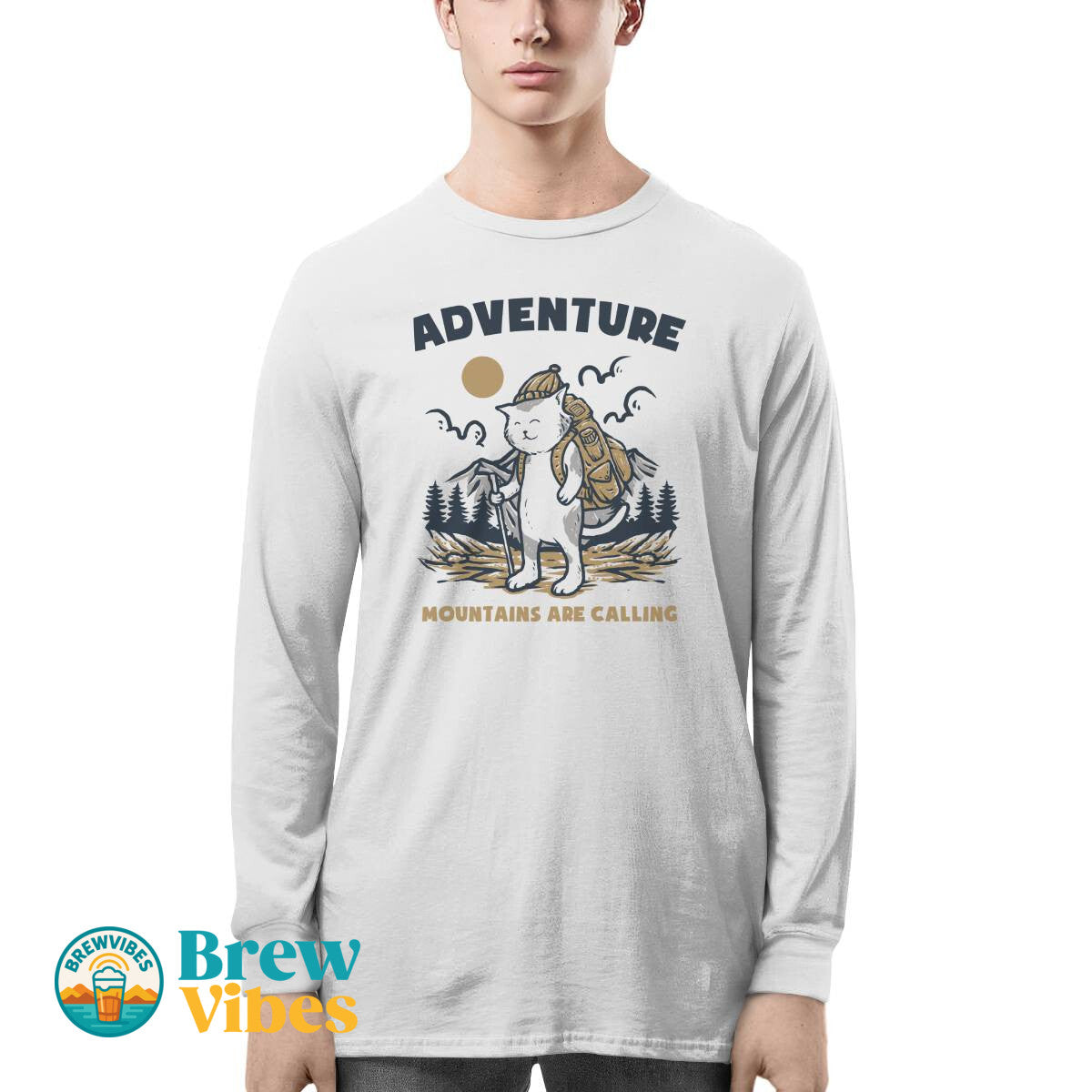 Adventure Mountains Are Calling Long Sleeve Tee