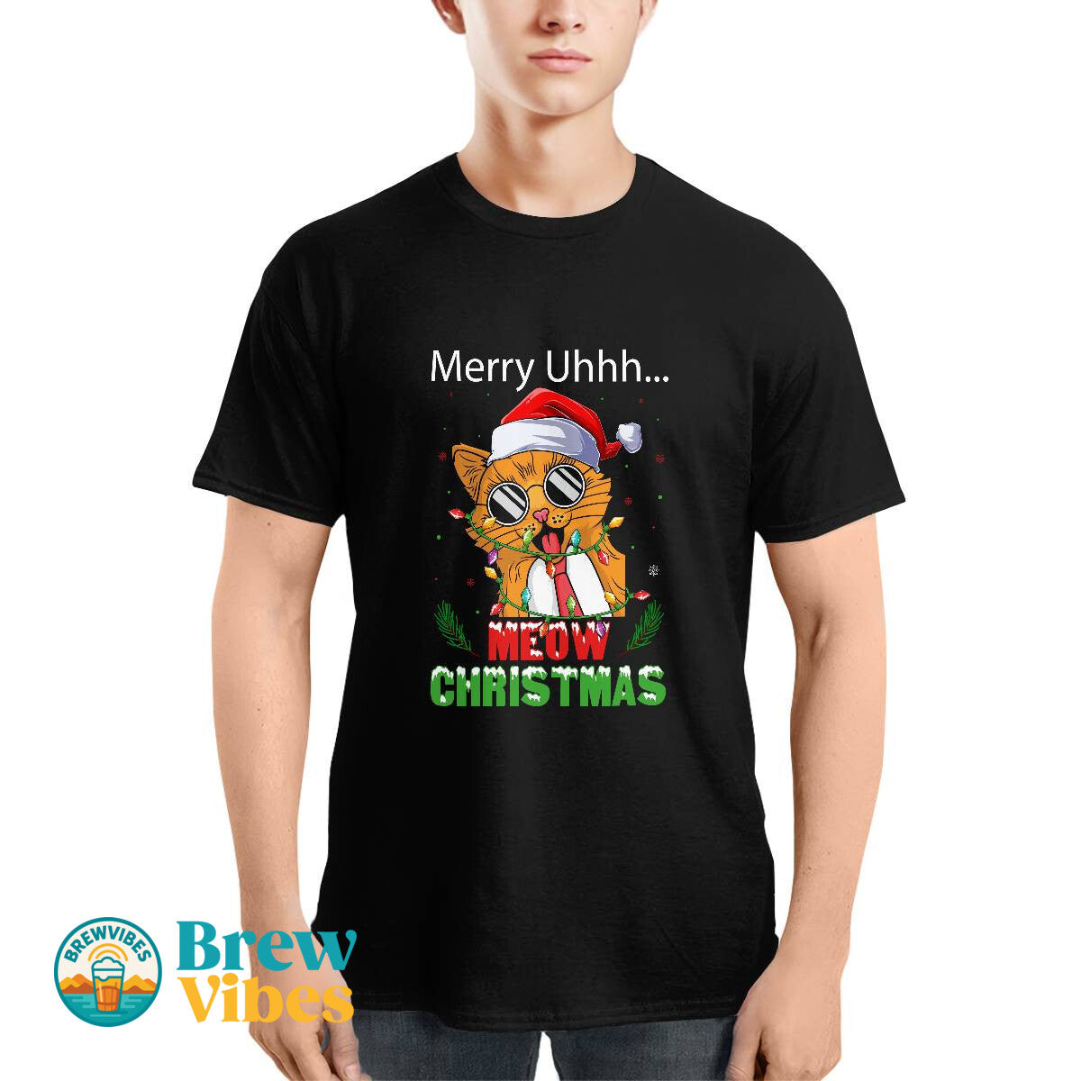 Merry Meow Christmas T-shirt