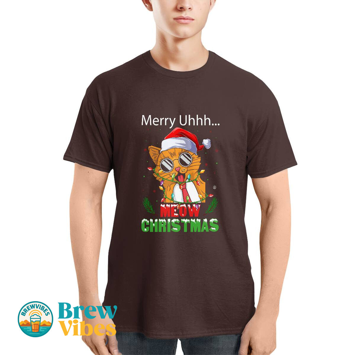 Merry Meow Christmas T-shirt