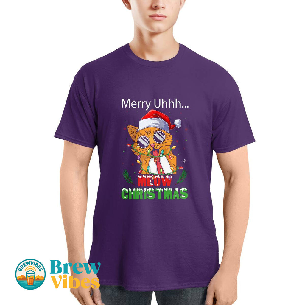 Merry Meow Christmas T-shirt