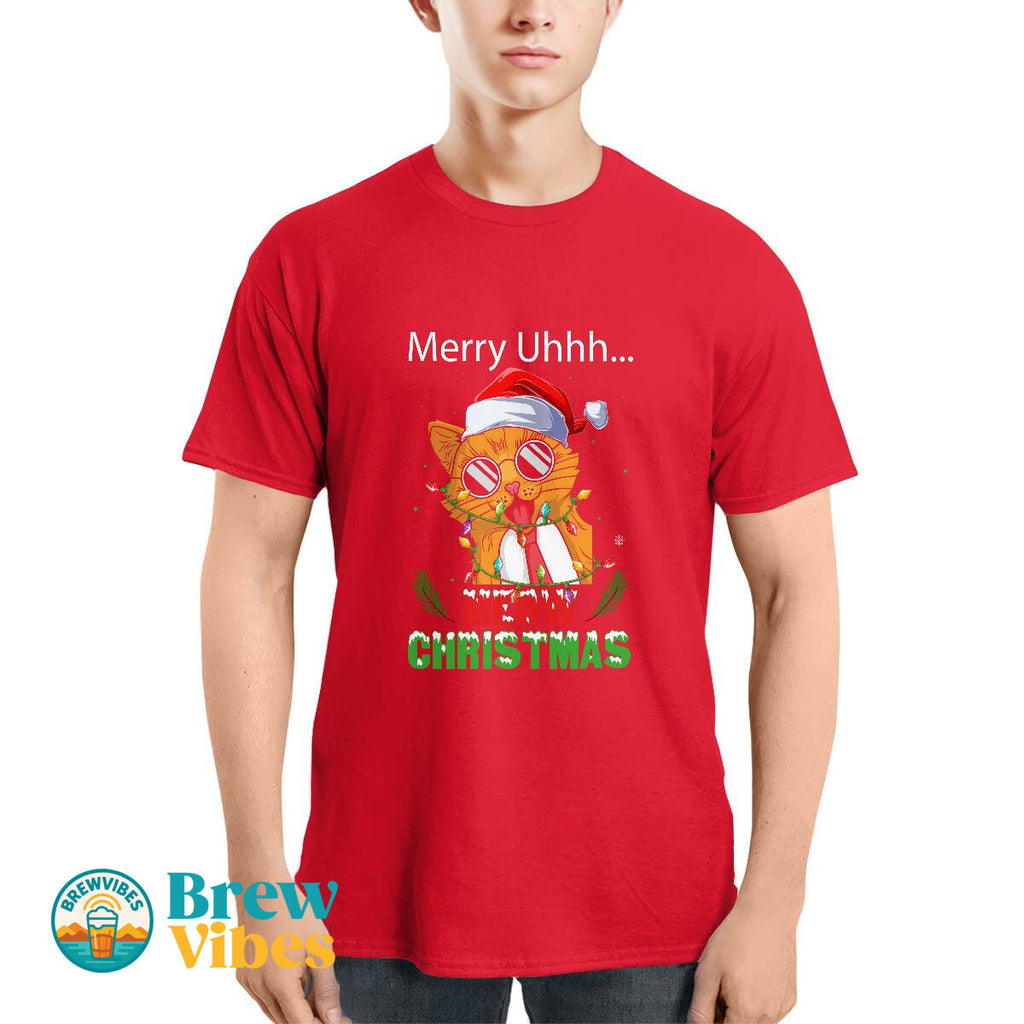 Merry Meow Christmas T-shirt