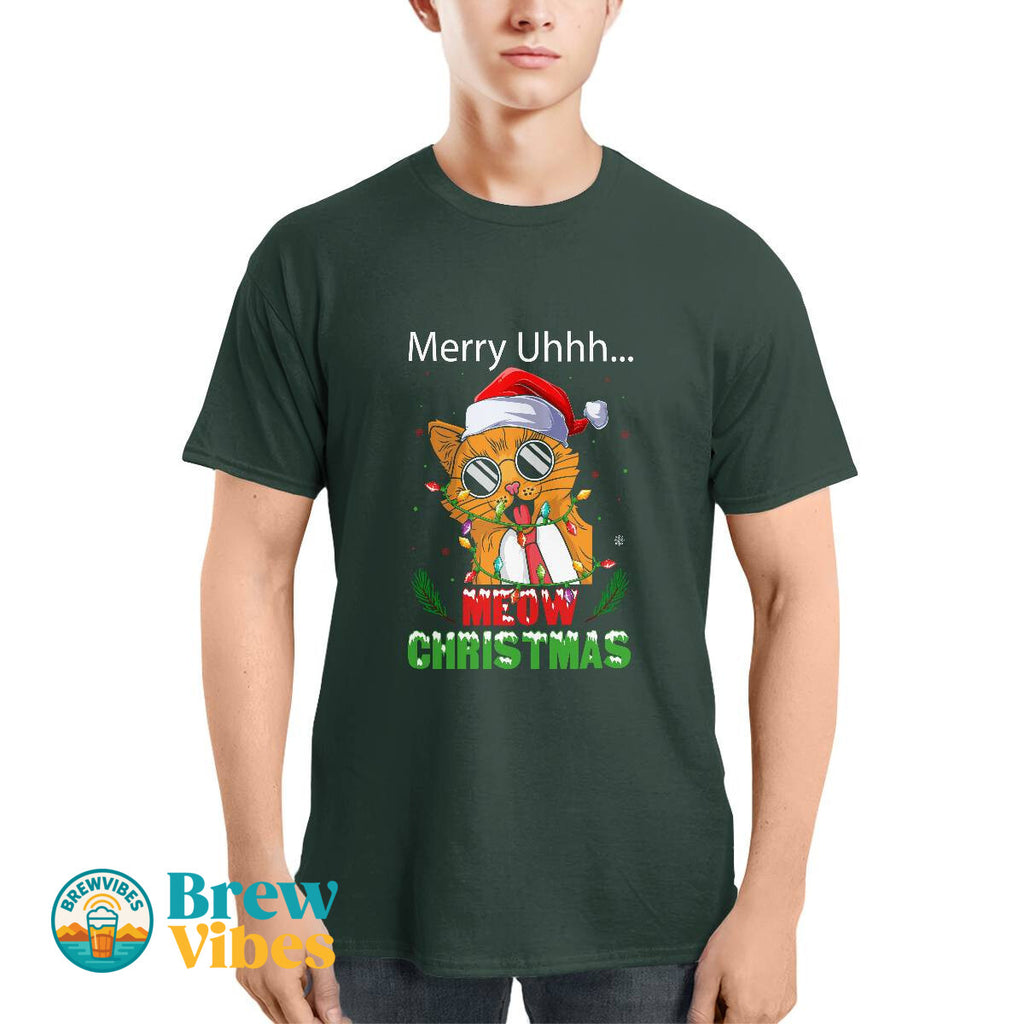 Merry Meow Christmas T-shirt