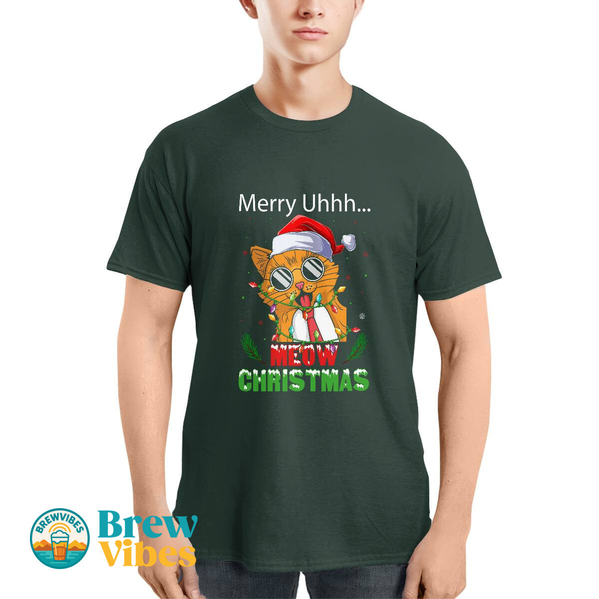 Merry Meow Christmas T-shirt