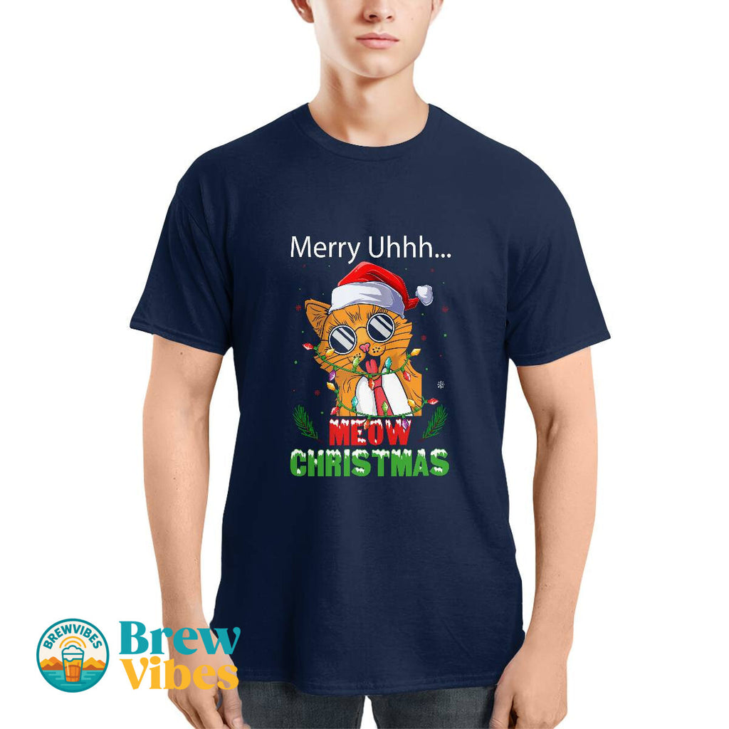 Merry Meow Christmas T-shirt