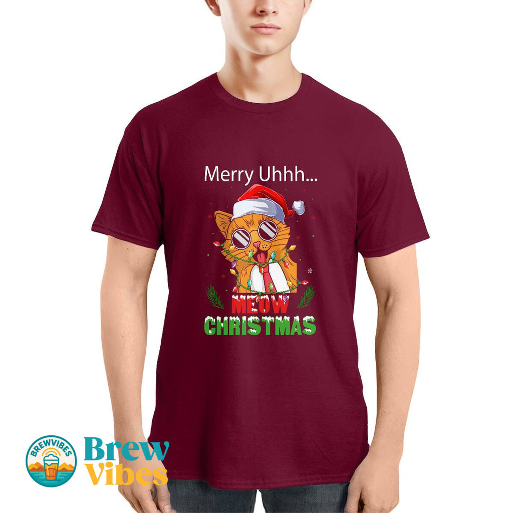 Merry Meow Christmas T-shirt