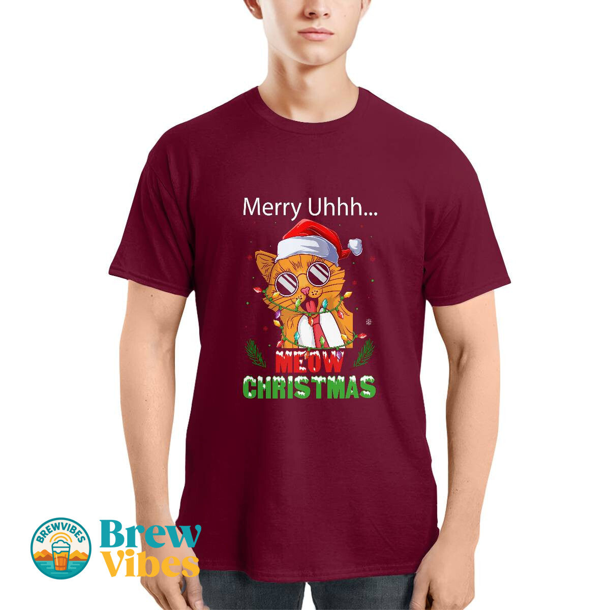 Merry Meow Christmas T-shirt