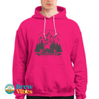 Mountain Adventure Snowmobile Extreme Racing Hoodie