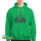 Mountain Adventure Snowmobile Extreme Racing Hoodie