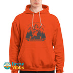 Mountain Adventure Snowmobile Extreme Racing Hoodie
