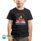 Santa Is Comming - Bicycle Kids T-shirt