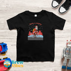 Santa Is Comming - Bicycle Kids T-shirt
