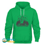 Mountain Adventure Snowmobile Extreme Racing Hoodie