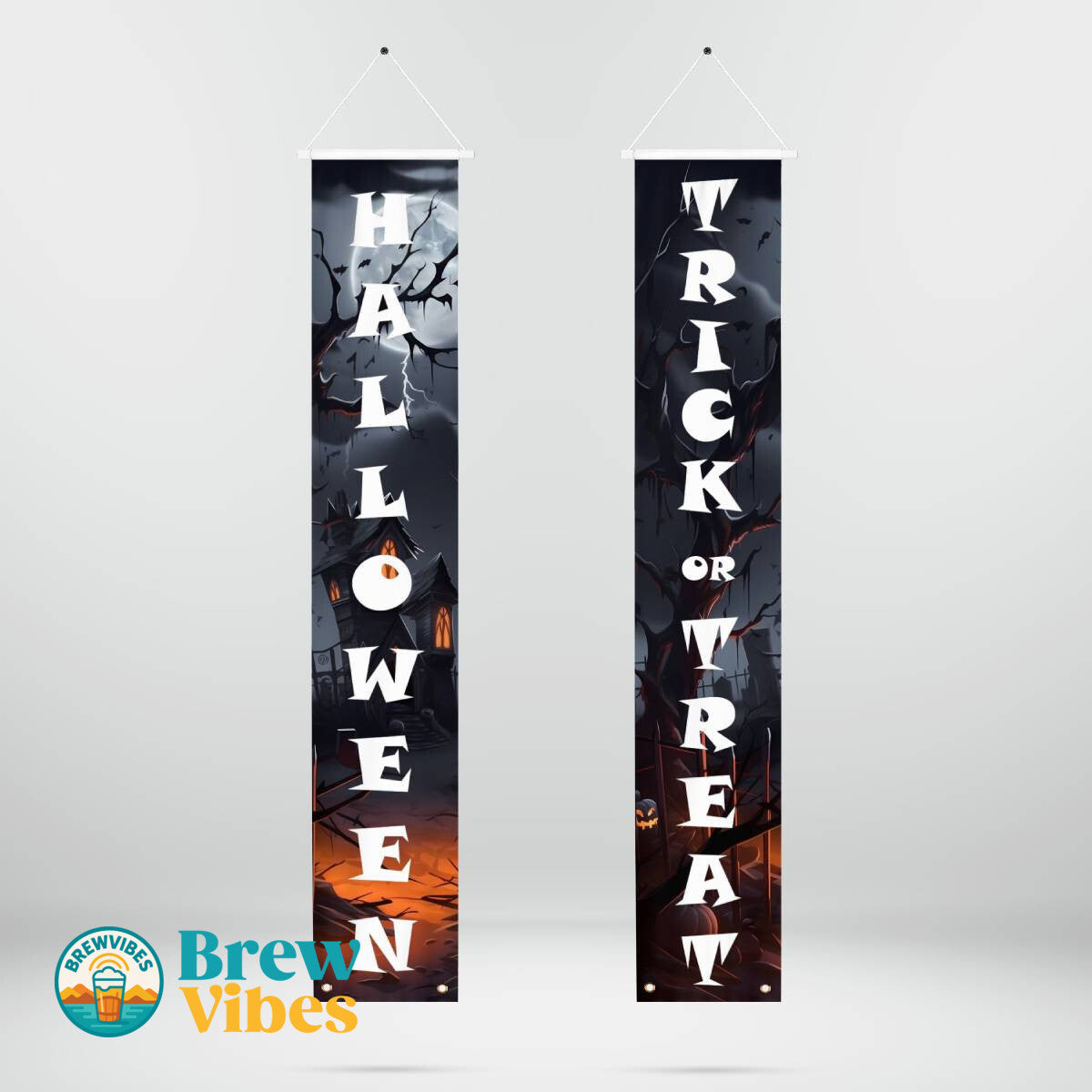 Halloween - Trick Or Treat Porch Banner