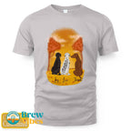 Personalize For 3 Dogs T-shirt