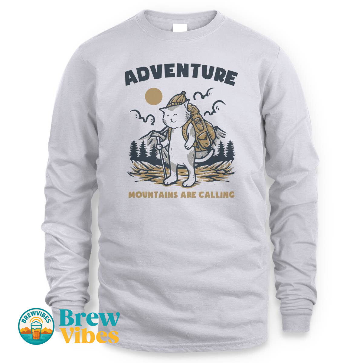 Adventure Mountains Are Calling Long Sleeve Tee