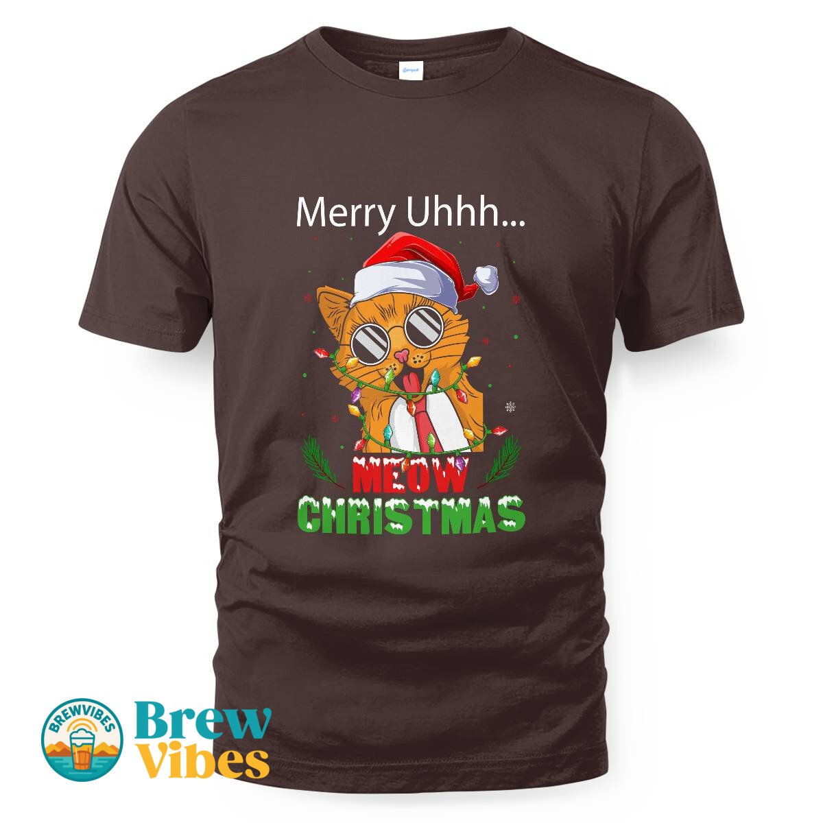 Merry Meow Christmas T-shirt