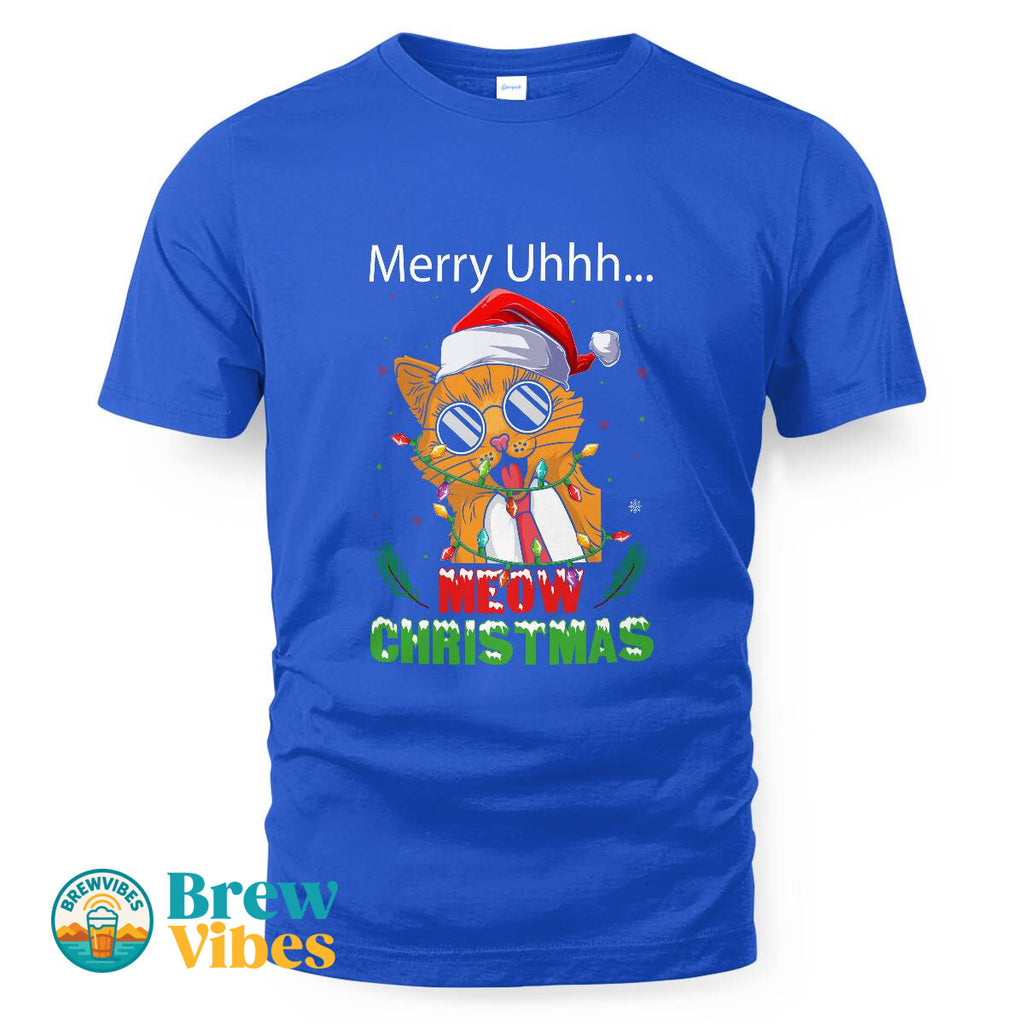 Merry Meow Christmas T-shirt