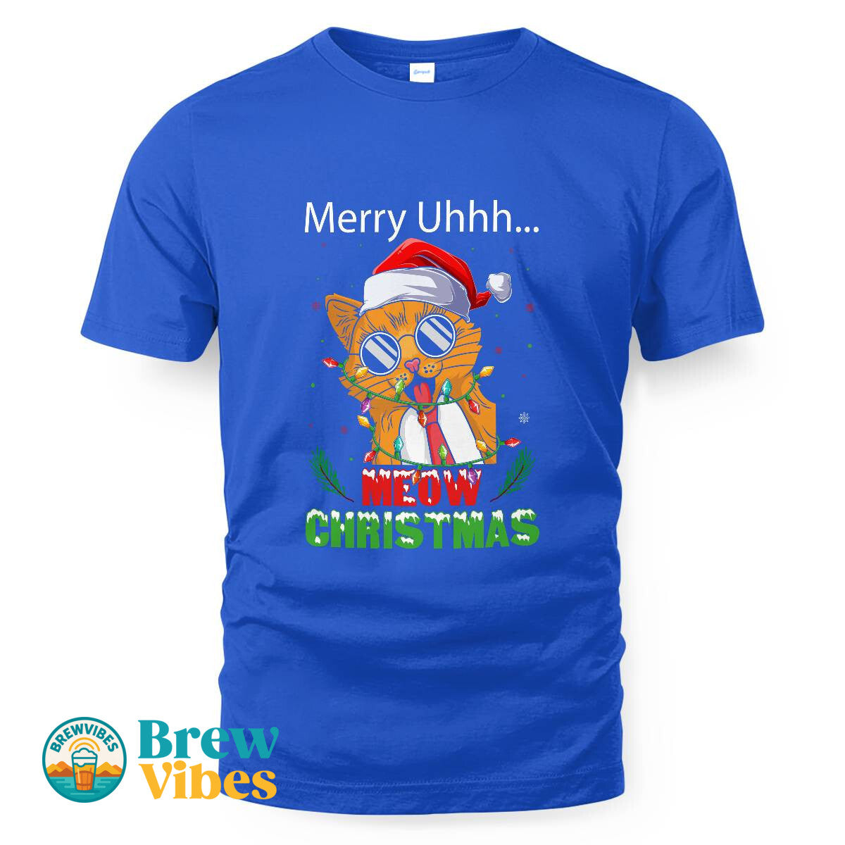 Merry Meow Christmas T-shirt