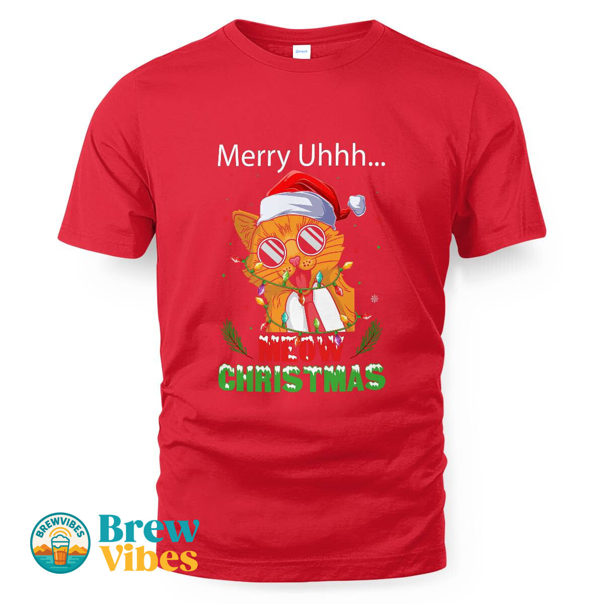 Merry Meow Christmas T-shirt
