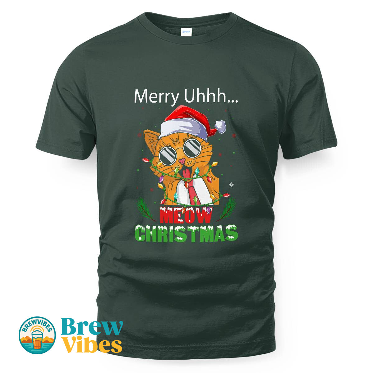 Merry Meow Christmas T-shirt