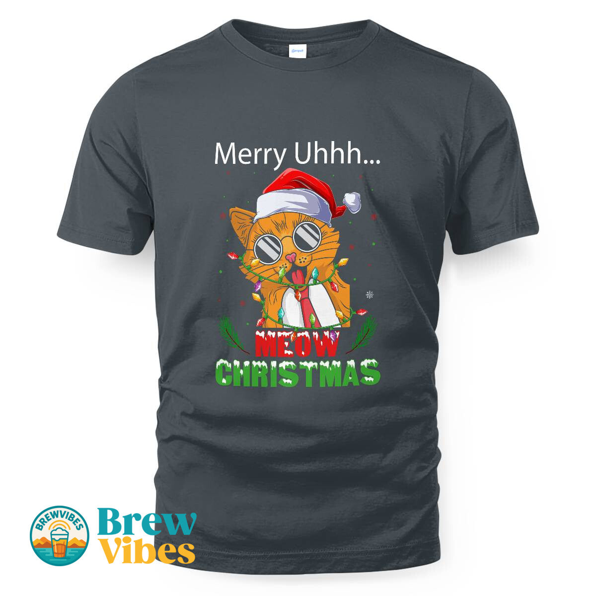 Merry Meow Christmas T-shirt