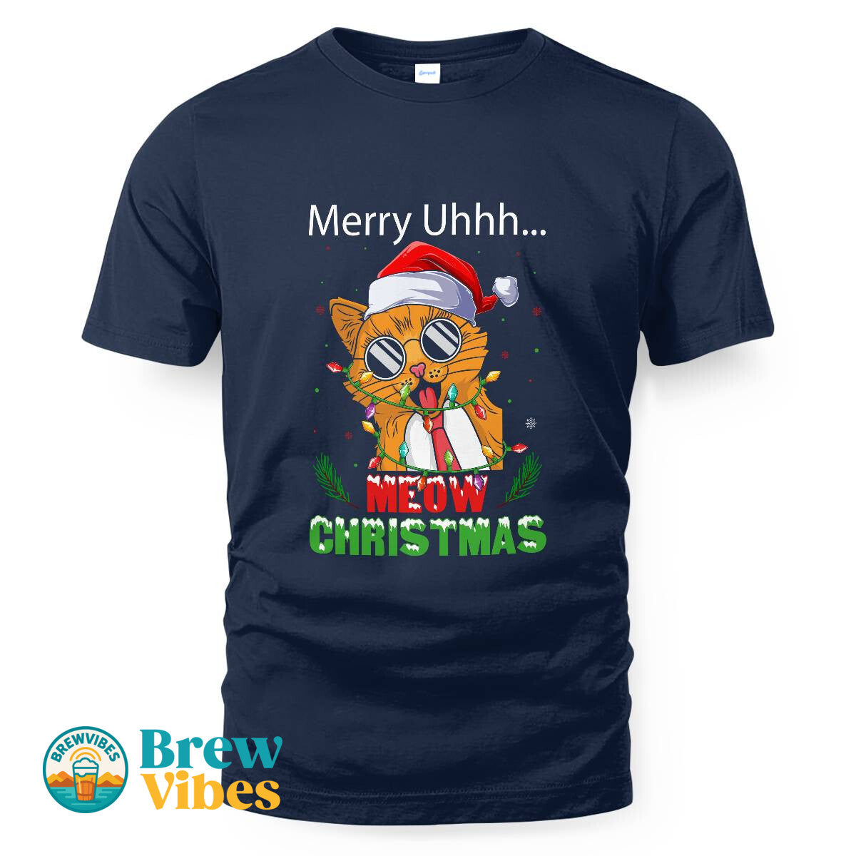 Merry Meow Christmas T-shirt