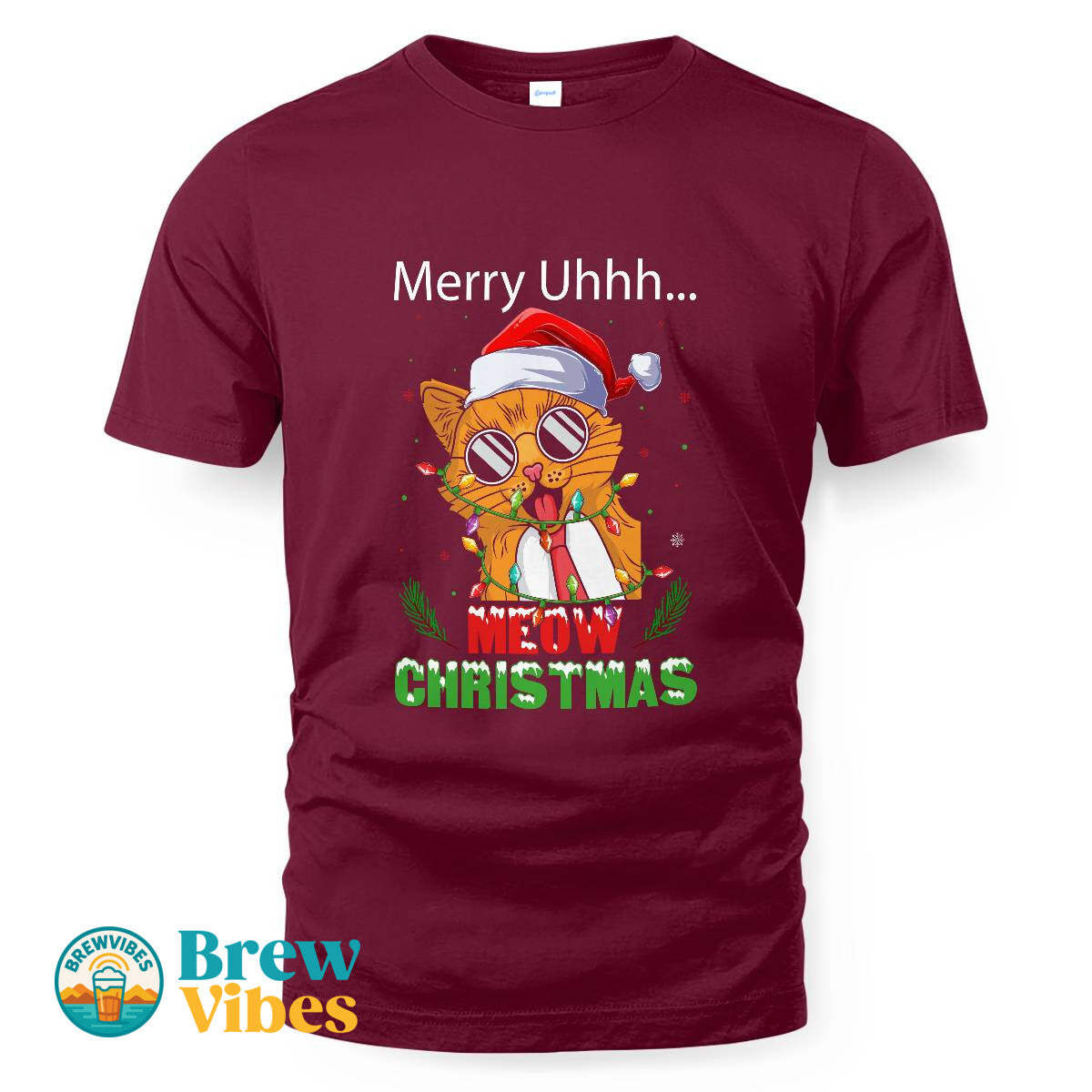 Merry Meow Christmas T-shirt