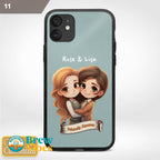 Friends Forever with Names Iphone Case