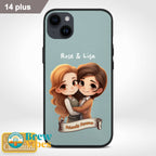 Friends Forever with Names Iphone Case