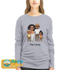 Pesonalized Family Long Sleeve Tee