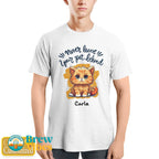 "Never Leave Your Pet Behind" Quotes with Name Tee