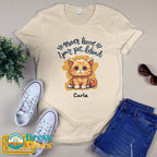 "Never Leave Your Pet Behind" Quotes with Name Tee