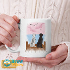 Personalize For 2 Dogs Mug