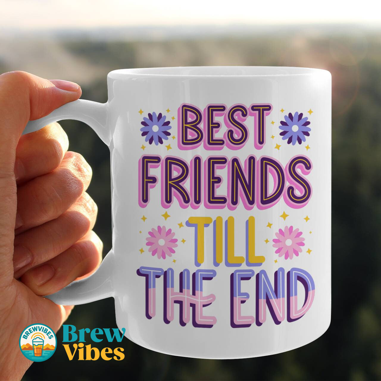 Best Friends Till The End Beverage Mug