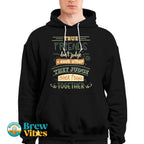 Friends Quote - True Friends Don't Judge Each Other They Judge Other People Together Unisex Hoodie