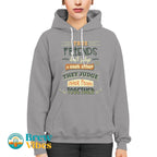 Friends Quote - True Friends Don't Judge Each Other They Judge Other People Together Unisex Hoodie