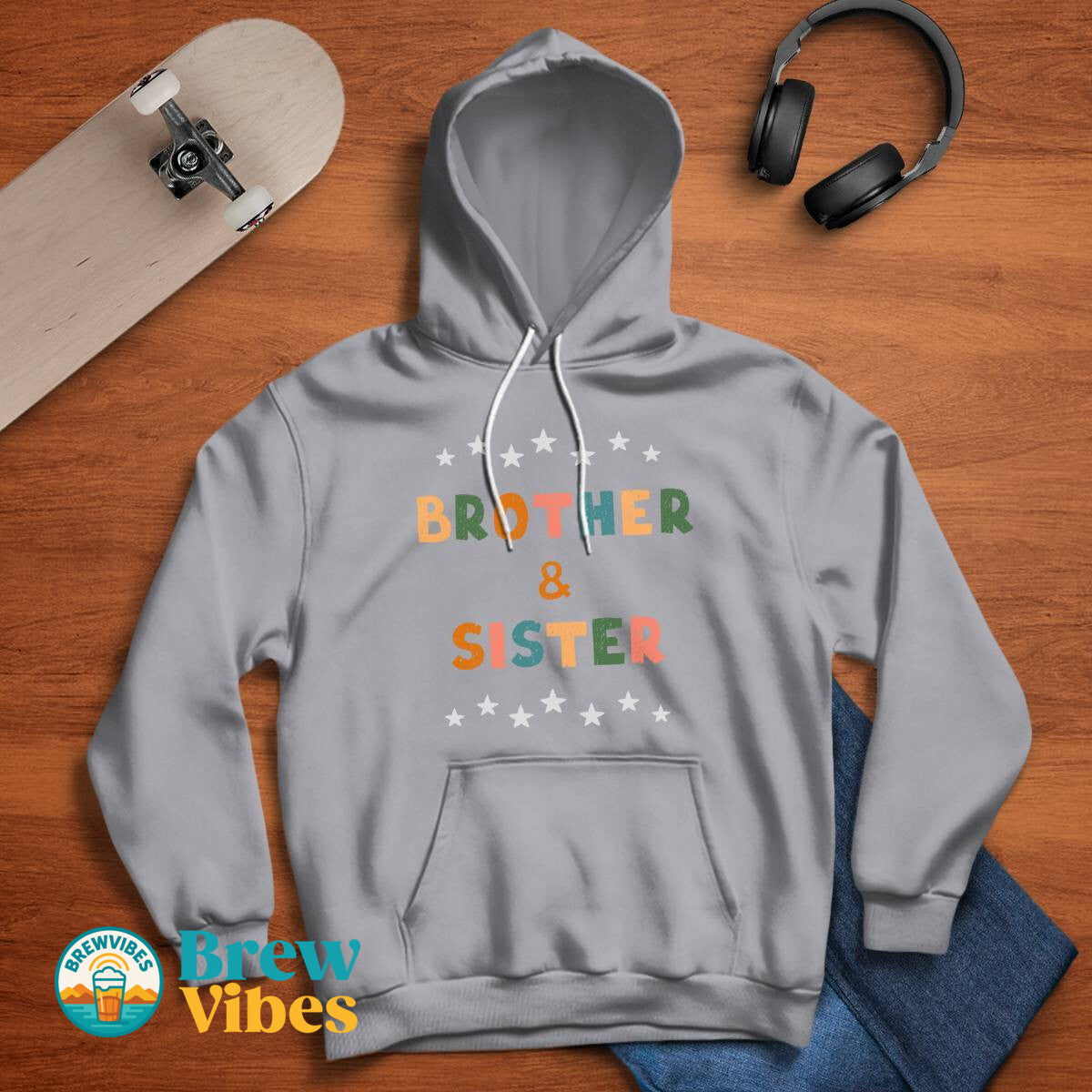 Brother And Sister Classic Unisex Hoodie