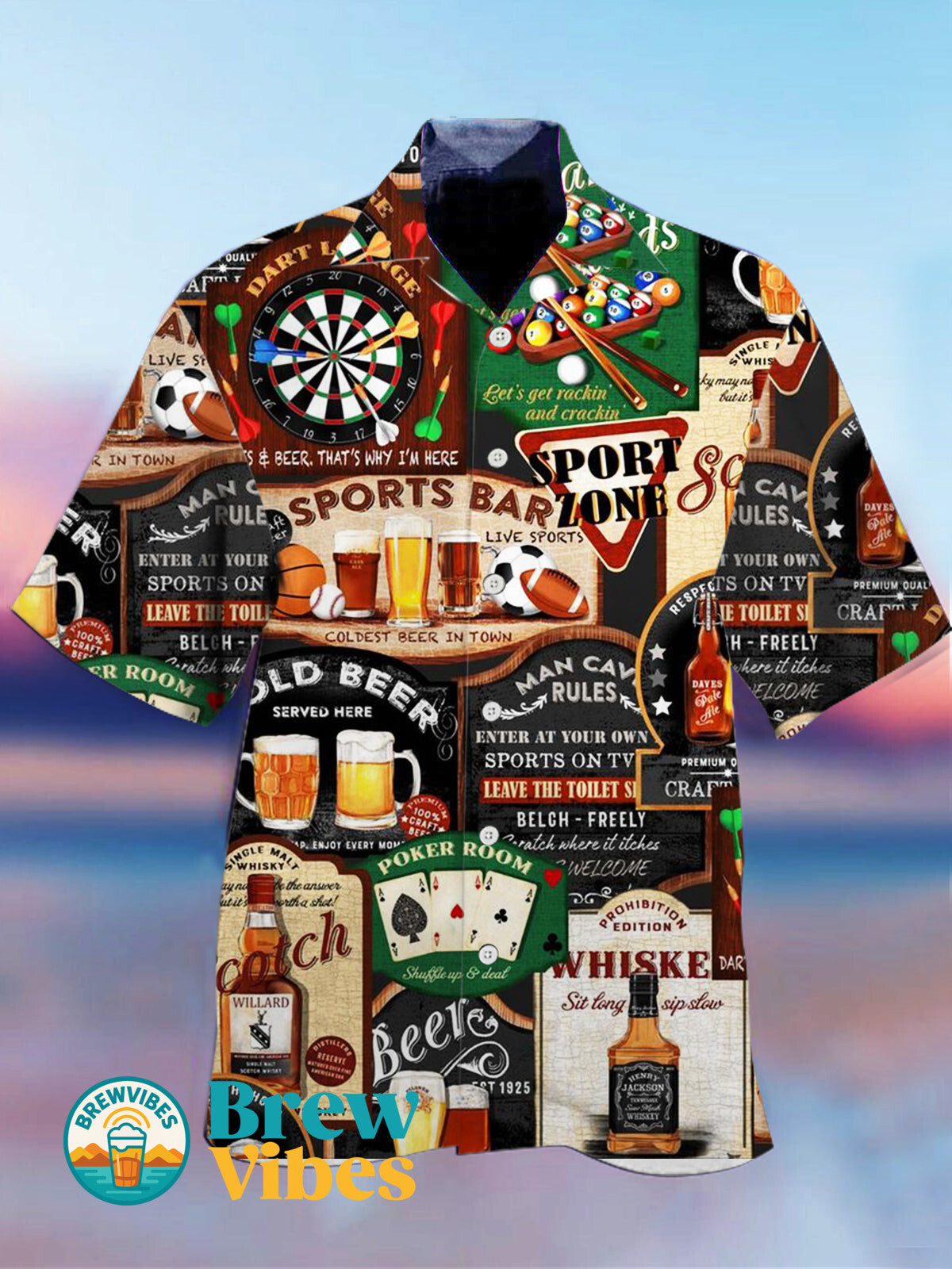 Beer Hawaiian Shirt, Beer And Chill Hawaiian Shirt, Gift For Him