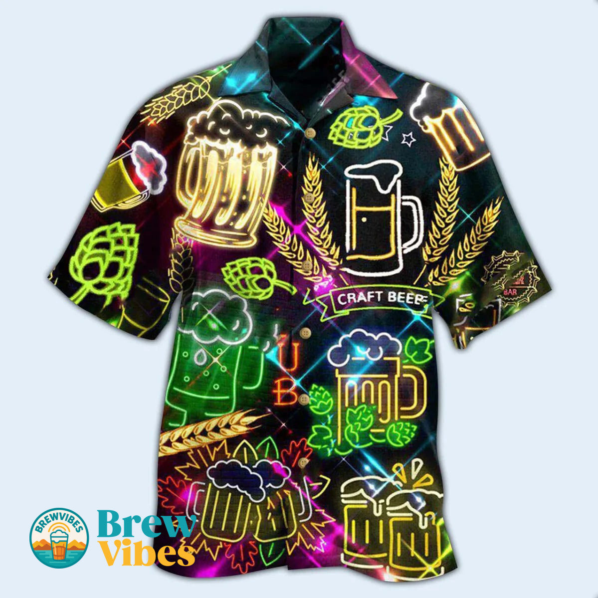 Beer Craft Beer Hawaiian Shirt It's Beer O'clock Aloha Beach Shirt Men Women