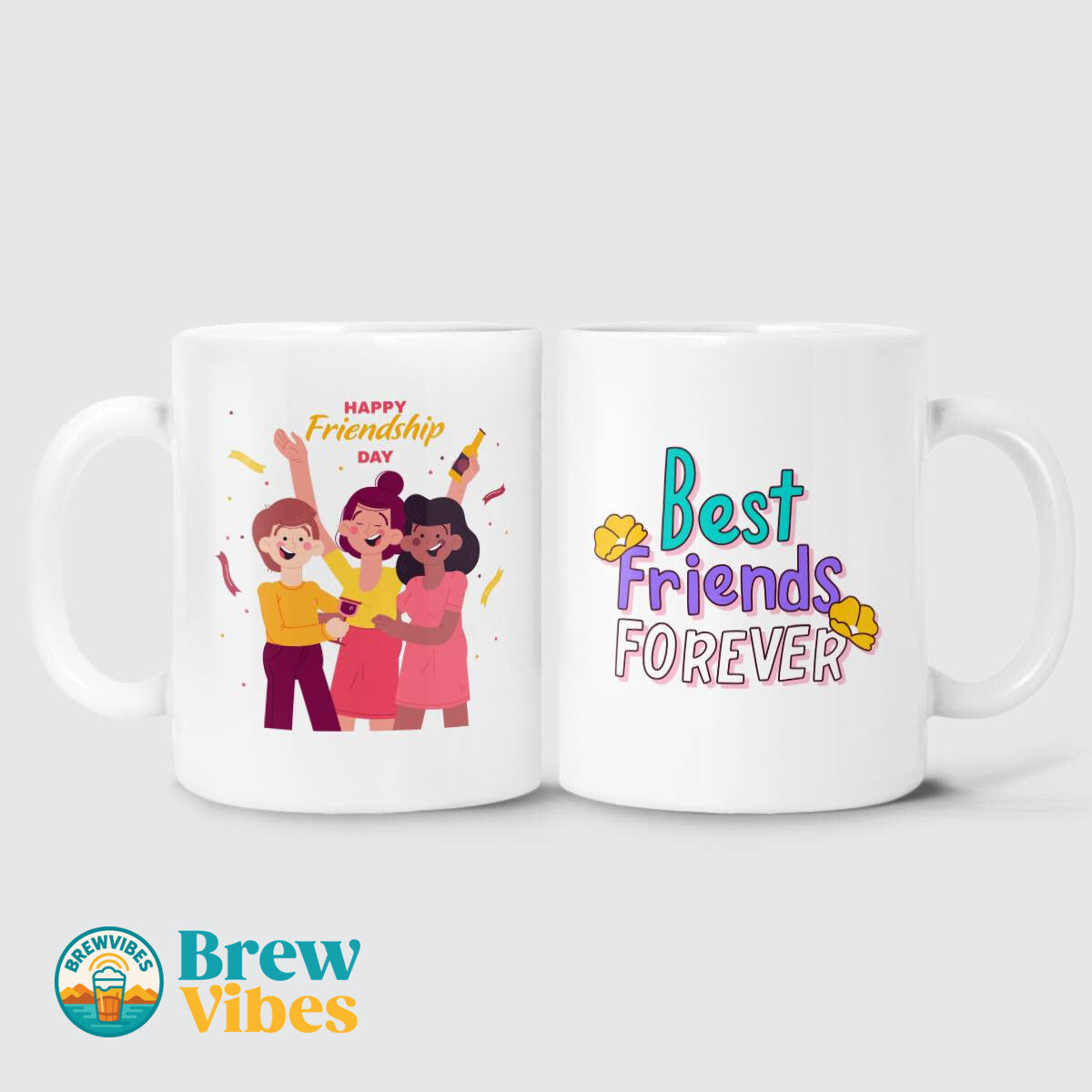 Happy Friendship Day - Best Friends Forever Mug