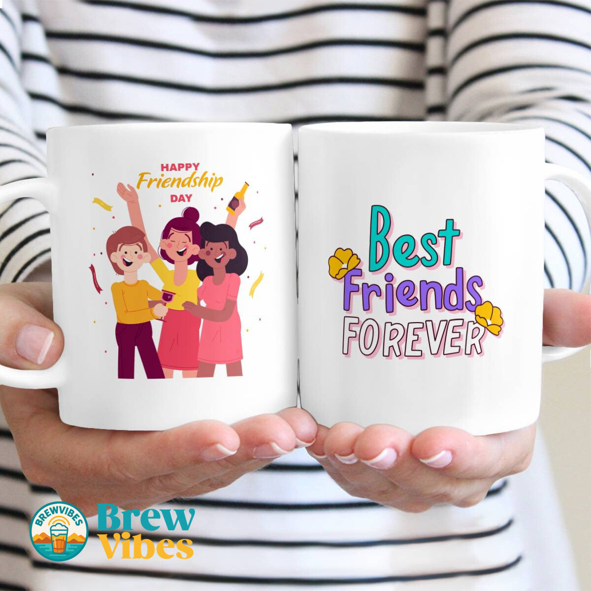 Happy Friendship Day - Best Friends Forever Mug