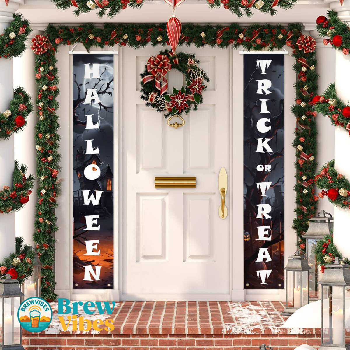Halloween - Trick Or Treat Porch Banner